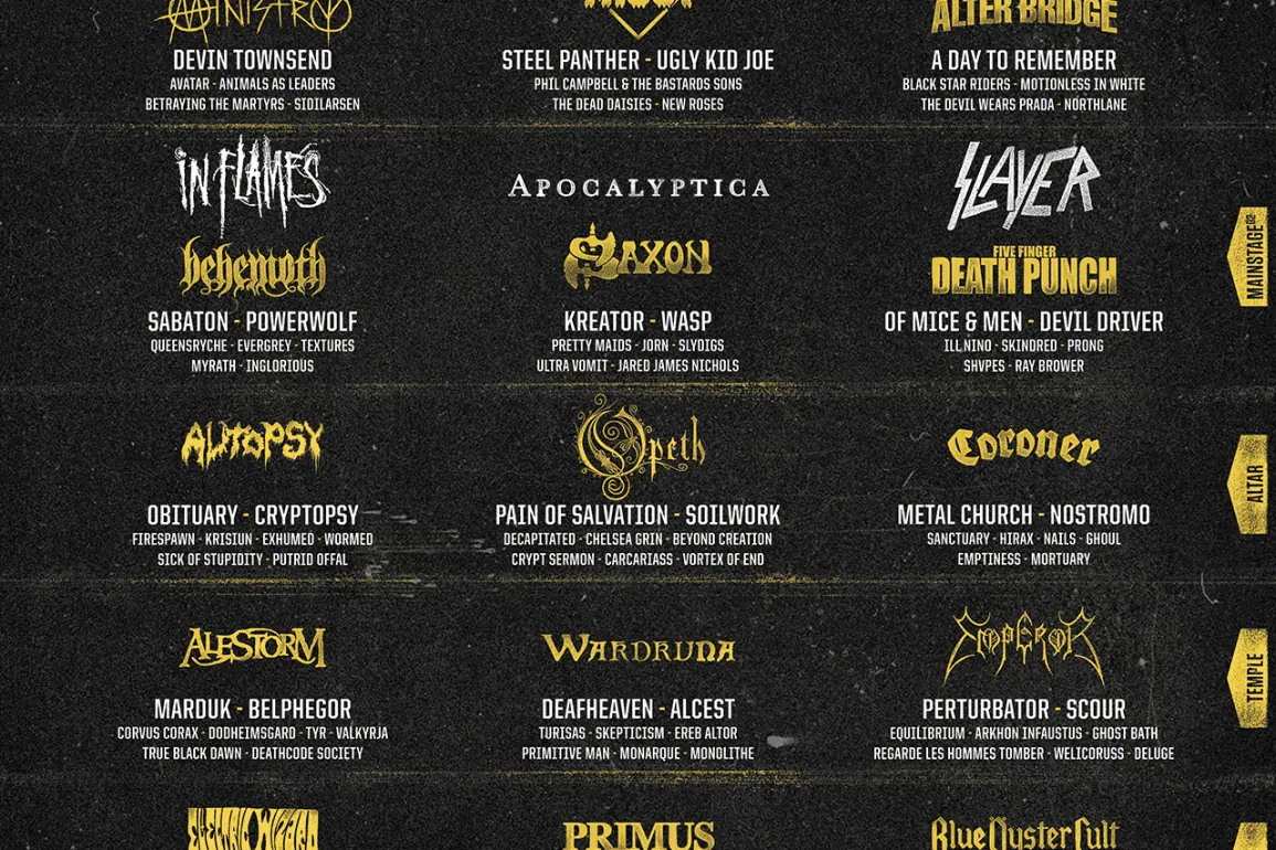 Hellfest 2017 : running order journalier disponible 1 Hellfest 2017 : running order journalier disponible