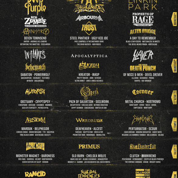 Hellfest 2017 : running order journalier disponible