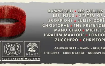Festival de Nîmes 2017 : le programme complet! 4 Festival de Nîmes 2017 : le programme complet!