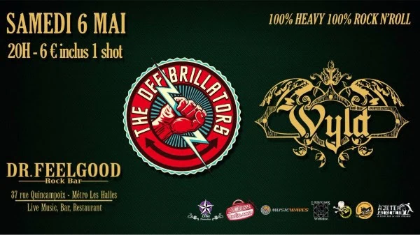 The Défibrilators et Wyld en concert au Dr Feelgood le 06 mai 2017