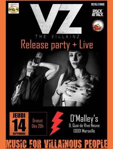 Live report : THE VILLAINZ, où le Survival dans un bar Marseillais !
