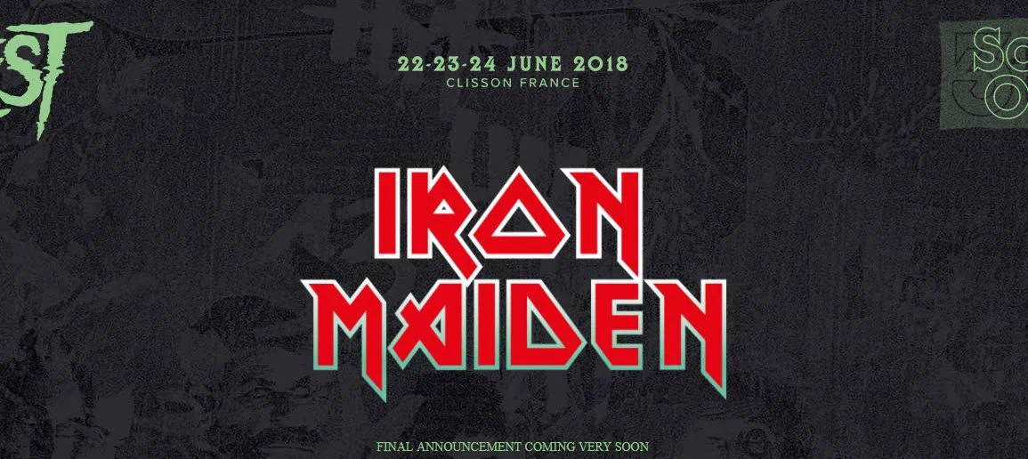 Hellfest 2018 : Iron Maiden confirmé ! 1 Hellfest 2018 : Iron Maiden confirmé !