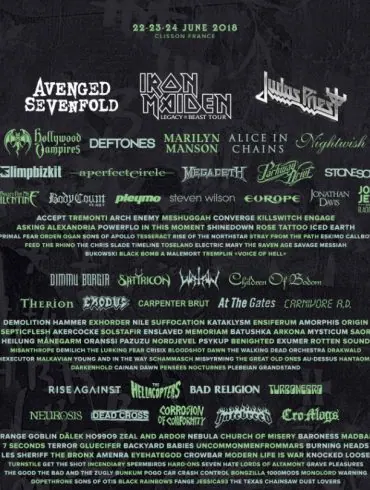 Hellfest 2018 : l'affiche complète! 5 Hellfest 2018 : l'affiche complète!