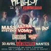 MASS HYSTERIA + ULTRA VOMIT + TAGADA JONES + DAGOBA + PRINCESSES LEYA pour La Nuit de l'Enfer au Zenith de Nantes le 30 Avril !