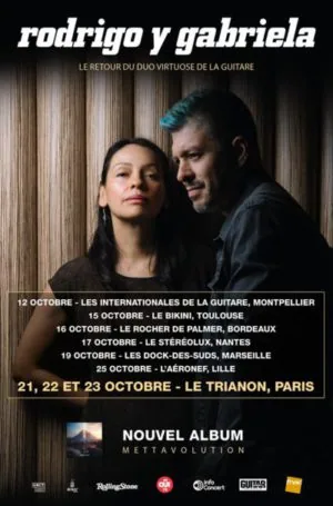 Rodrigo y Gabriela au Trianon le 23/10/19 : notre live-report !
