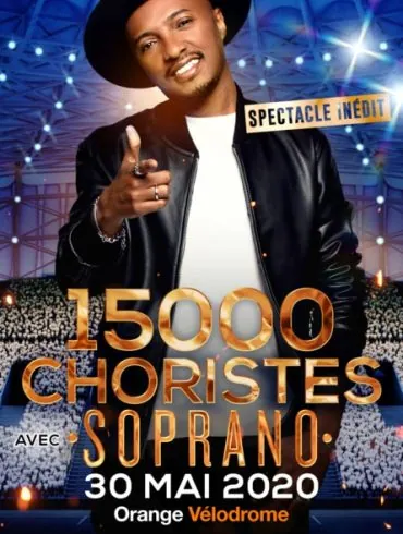 Soprano en concert avec 15.000 choristes au Stade Vélodrome le 30 Mai 2020 33 Soprano en concert avec 15.000 choristes au Stade Vélodrome le 30 Mai 2020