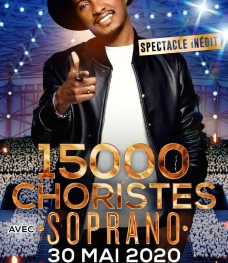 Soprano en concert avec 15.000 choristes au Stade Vélodrome le 30 Mai 2020 37 Soprano en concert avec 15.000 choristes au Stade Vélodrome le 30 Mai 2020