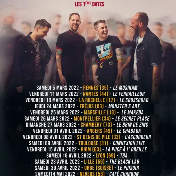 Live report du groupe Les 3 fromages au Ferrailleur de Nantes