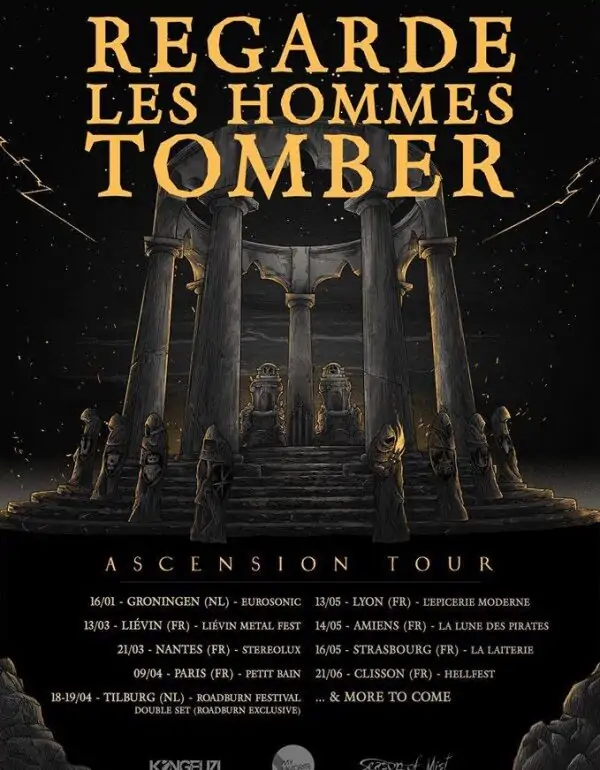 Regarde les hommes tomber en concert au Stéréolux de Nantes