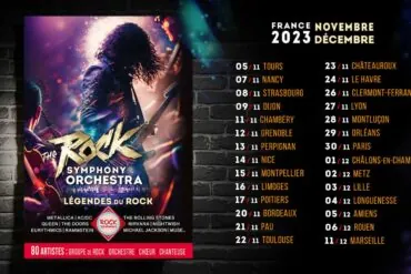 Rock Symphony Orchestra en tournée en France en novembre et décembre! 13 Rock Symphony Orchestra en tournée en France en novembre et décembre!