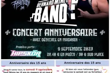 Bernard Minet Metal Band + Hipskör