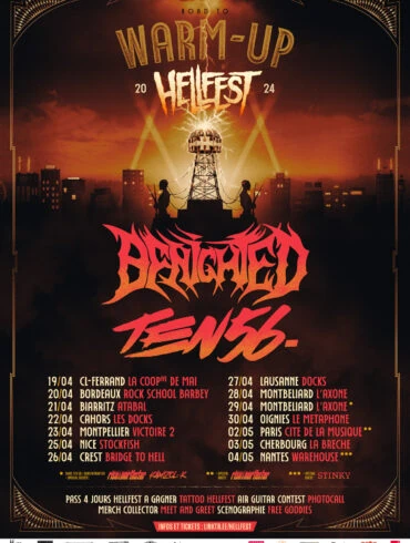 Direction Infernopolis avec la tournée du Warm-up Hellfest Tour! Toutes les dates! 38 Direction Infernopolis avec la tournée du Warm-up Hellfest Tour! Toutes les dates!