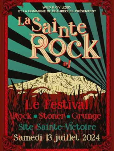 Festival Sainte Rock #1 le 13 juillet 2024 à coté d'Aix en Provence (13)
