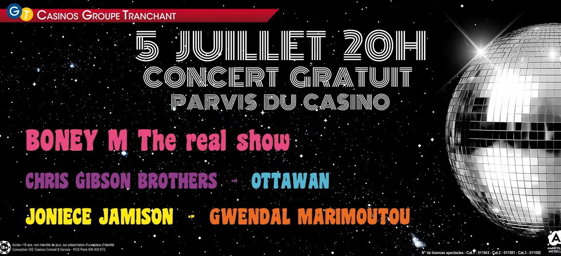 Concert totalement disco 80 : Une soirée inoubliable au Seven Casino Amnéville