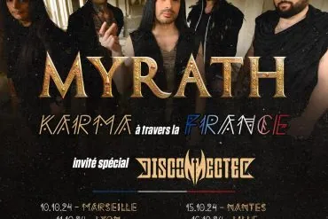 Live report de Myrath au Ferrailleur de Nantes
