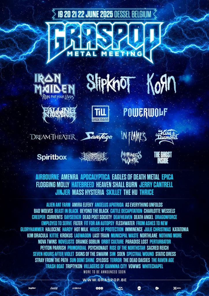 Un petit tour en Belgique: l'affiche du Grasspop se précise