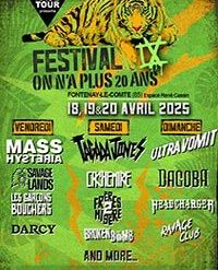 Festival On n'a plus 20 ans: l'affiche complète enfin dévoilée 1 Festival On n'a plus 20 ans: l'affiche complète enfin dévoilée