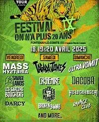 Festival On n'a plus 20 ans: l'affiche complète enfin dévoilée