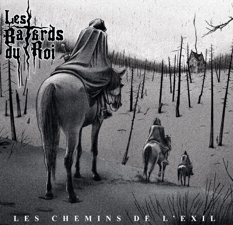 Les Bâtards du Roi révèlent Les Chemins de l’Exil : nouvel album de black metal mélodique le 10 octobre 2025