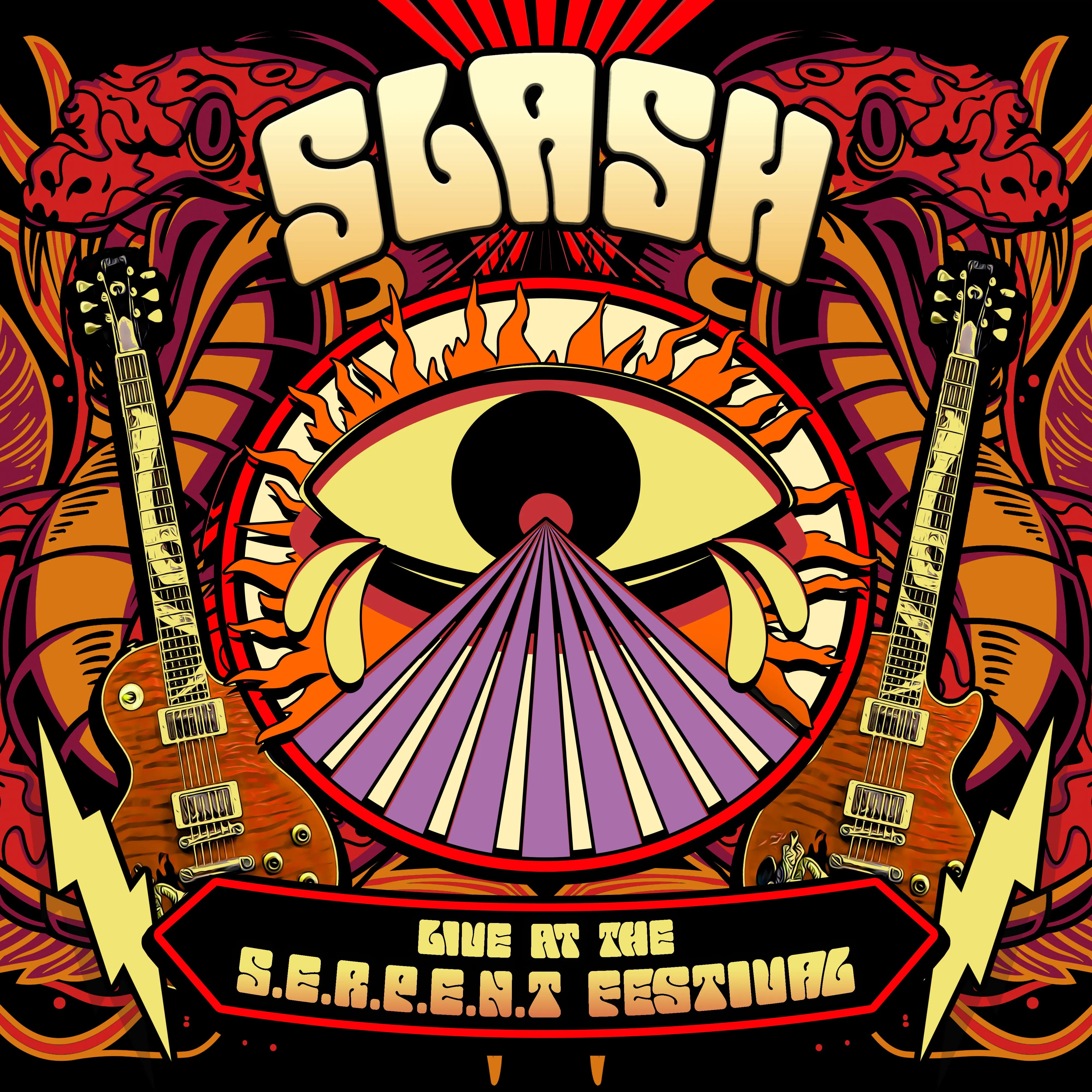 Slash dévoile le single Crossroads Live et son album Live at the S.E.R.P.E.N.T. Festival