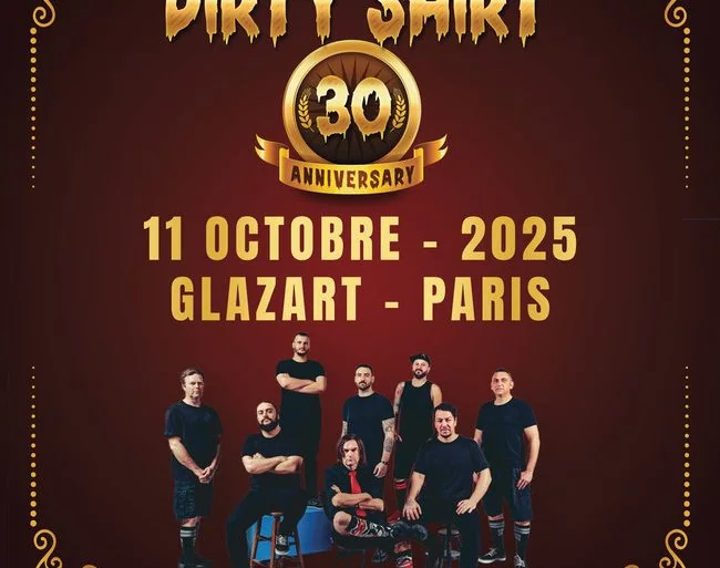 Dirty Shirt célèbre ses 30 ans de carrière avec deux concerts en France 14 Dirty Shirt célèbre ses 30 ans de carrière avec deux concerts en France