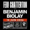 Feu! Chatterton et Benjamin Biolay aux Arènes de Nîmes en 2026