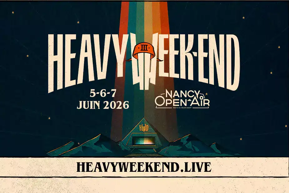 Nancy se prépare à faire trembler la scène metal : Heavy Week-end revient en 2026 avec Gojira, Sabaton et Electric Callboy
