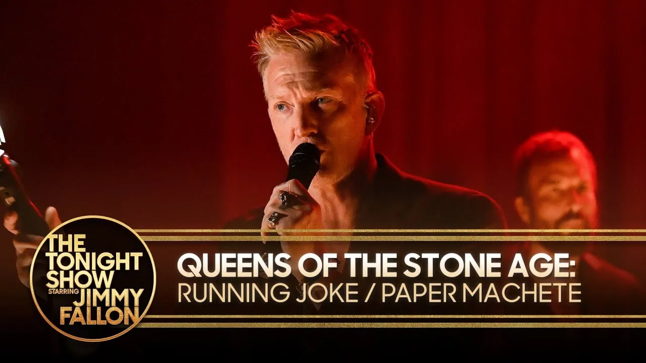Queens Of The Stone Age en concert sur The Tonight Show – Clip
