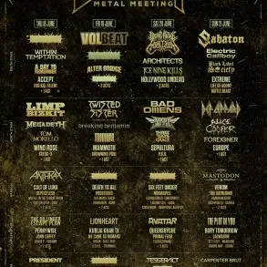 Graspop Metal Meeting 2026 : Line-Up Complet Jour par Jour