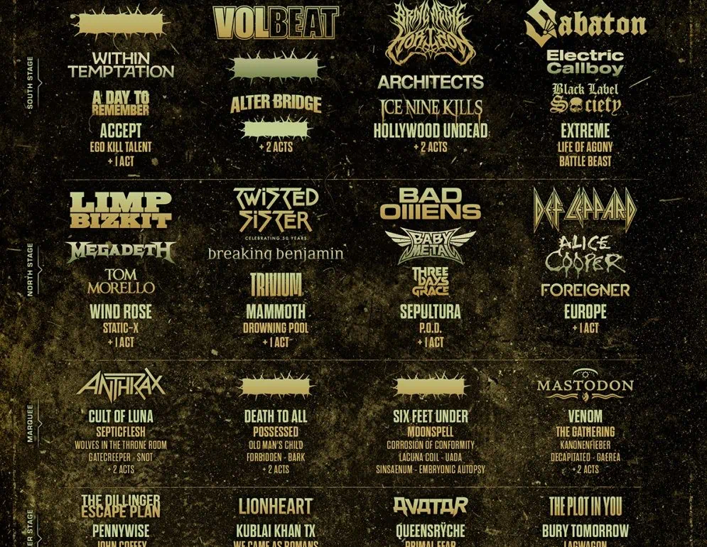 Graspop Metal Meeting 2026 : Line-Up Complet Jour par Jour