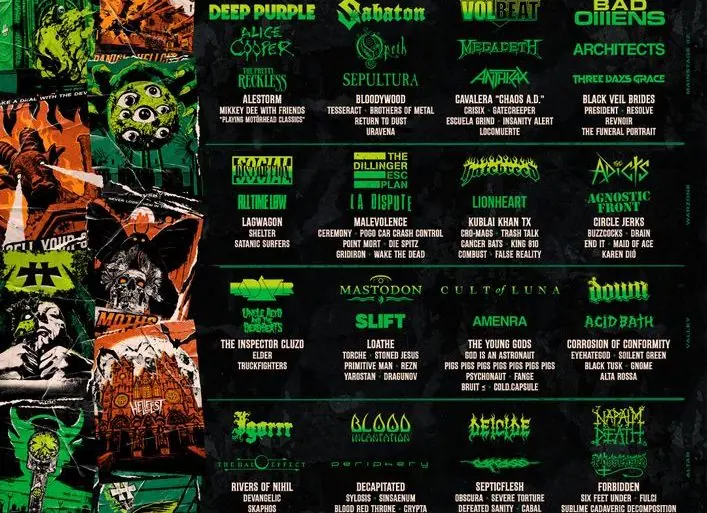 La 19ᵉ édition du HELLFEST dévoile son programme : quatre jours d’extravagances métalliques, du 18 au 21 juin 2026 à Clisson ! 14 La 19ᵉ édition du HELLFEST dévoile son programme : quatre jours d’extravagances métalliques, du 18 au 21 juin 2026 à Clisson !