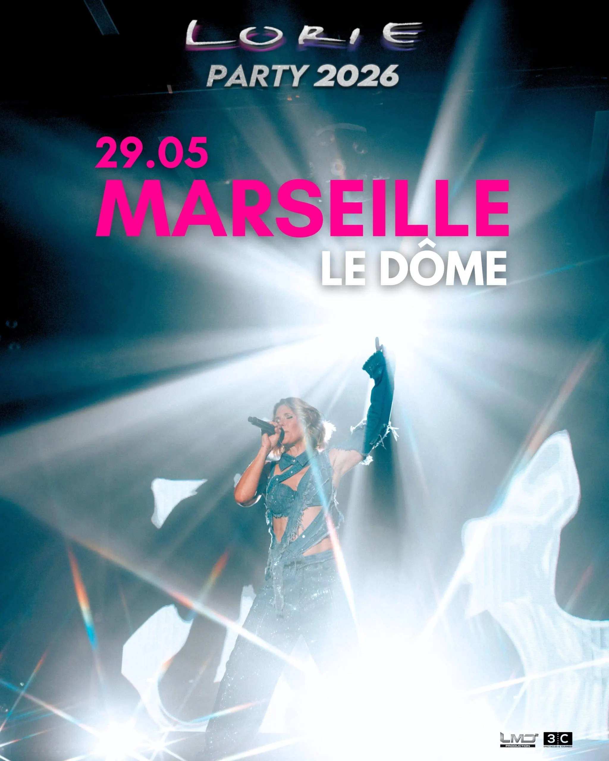 Lorie en concert au Dôme de Marseille le 29 mai 2026