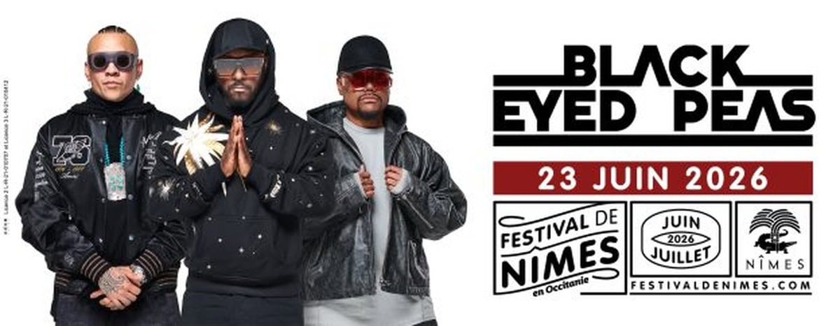 Black Eyed Peas au Festival de Nîmes : un retour attendu en 2026