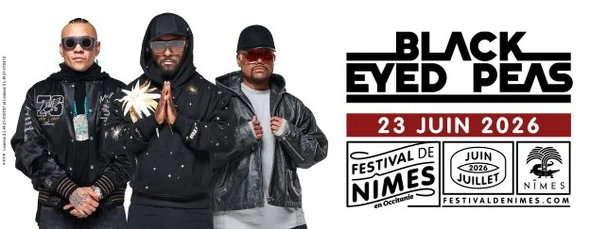 Black Eyed Peas au Festival de Nîmes : un retour attendu en 2026 3 Black Eyed Peas au Festival de Nîmes : un retour attendu en 2026