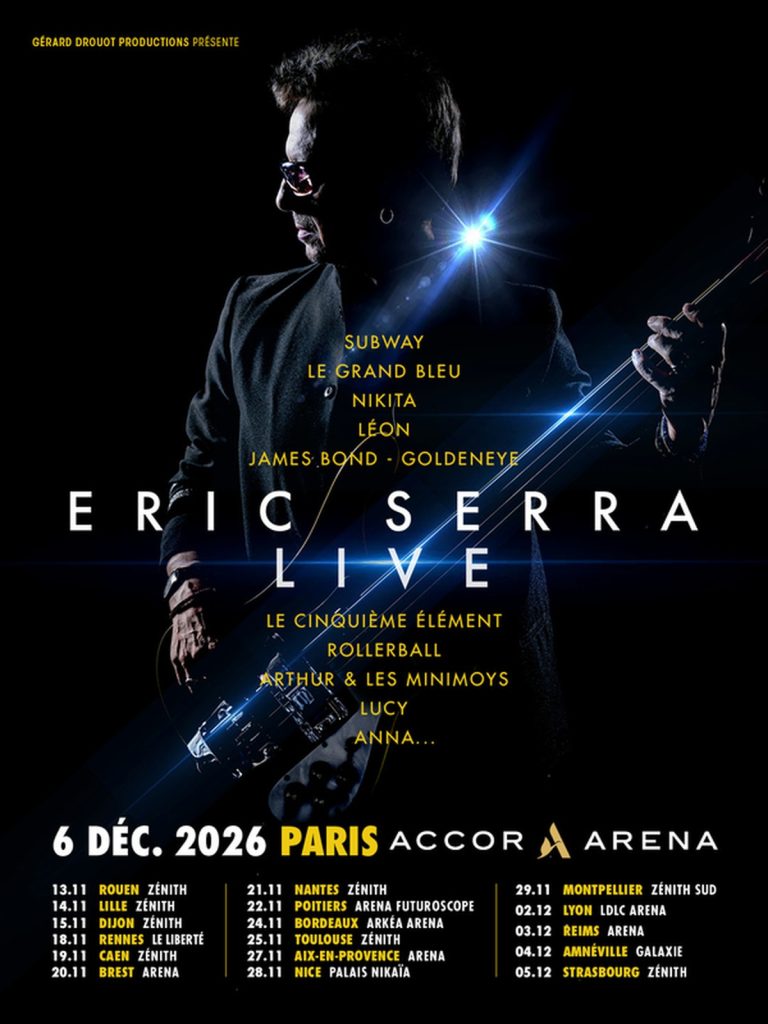 Éric Serra Live : La Tournée Événement Automne 2026 Révélée