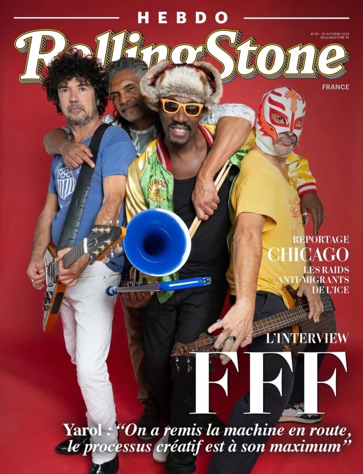 F.F.F. dévoile "U Scream", son nouvel album studio