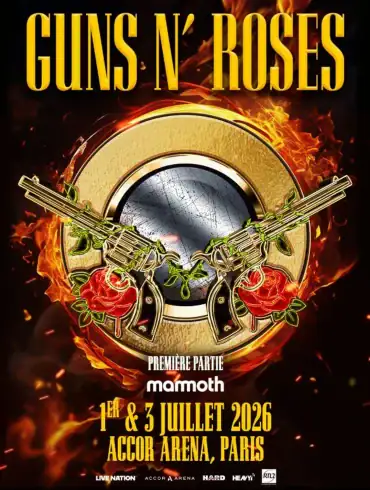 Guns N’ Roses : le légendaire groupe de retour à Paris pour deux concerts exceptionnels 12 Guns N’ Roses : le légendaire groupe de retour à Paris pour deux concerts exceptionnels