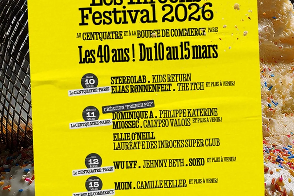 Inrocks Festival 2026 : Stereolab, WU LYF et Jehnny Beth à Paris 1 Inrocks Festival 2026 : Stereolab, WU LYF et Jehnny Beth à Paris