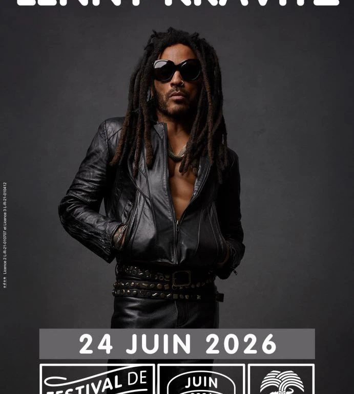 Lenny Kravitz enflamme les Arènes de Nîmes le 24 juin 2026 1 Lenny Kravitz enflamme les Arènes de Nîmes le 24 juin 2026