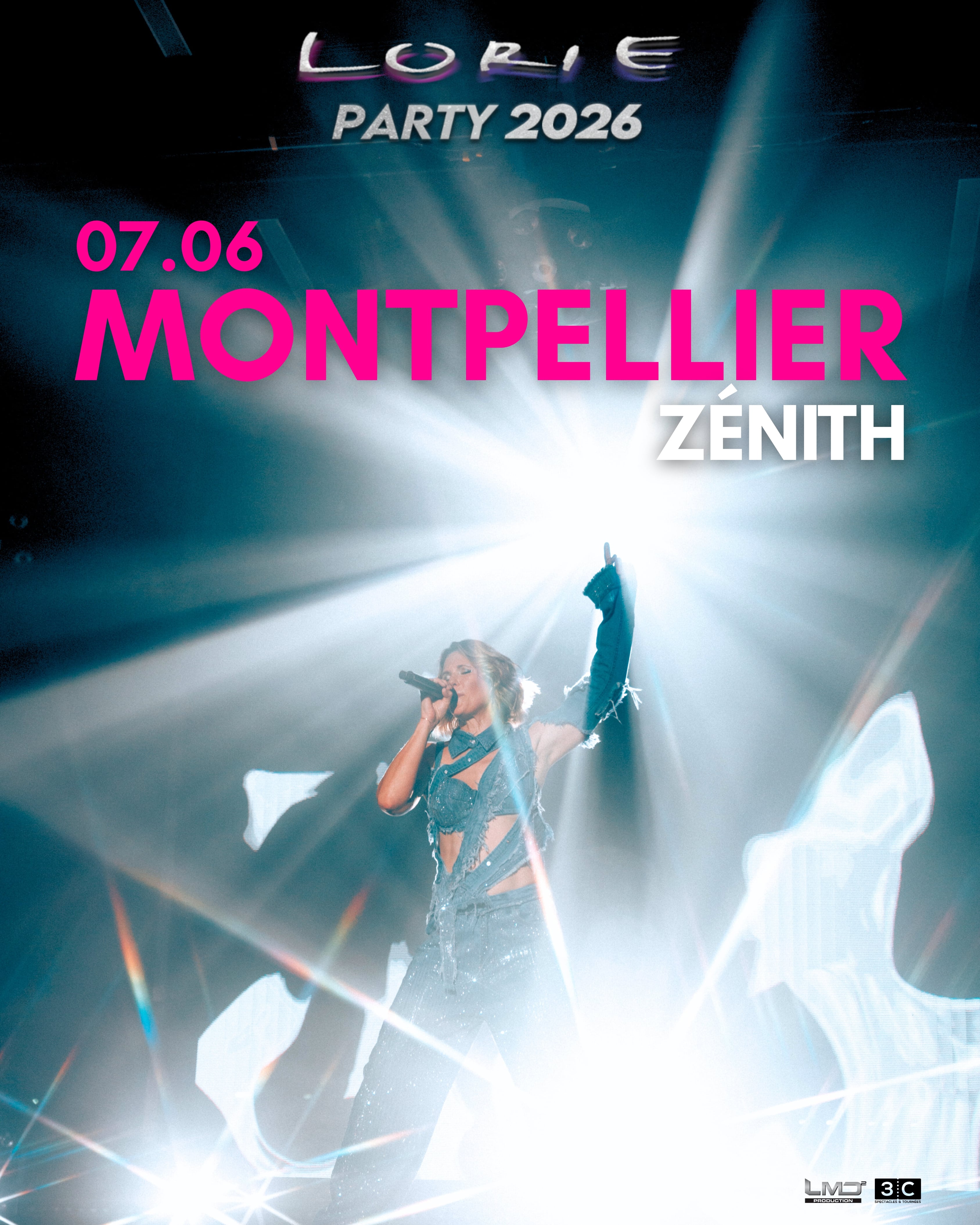 Lorie Party au Zénith Sud de Montpellier en juin 2026