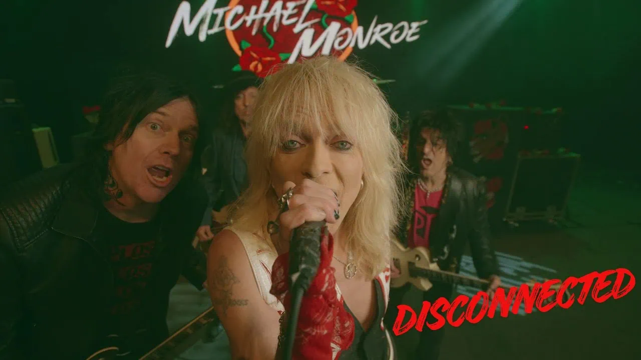 Michael Monroe dévoile le clip de Disconnected, extrait de l'album Outerstellar