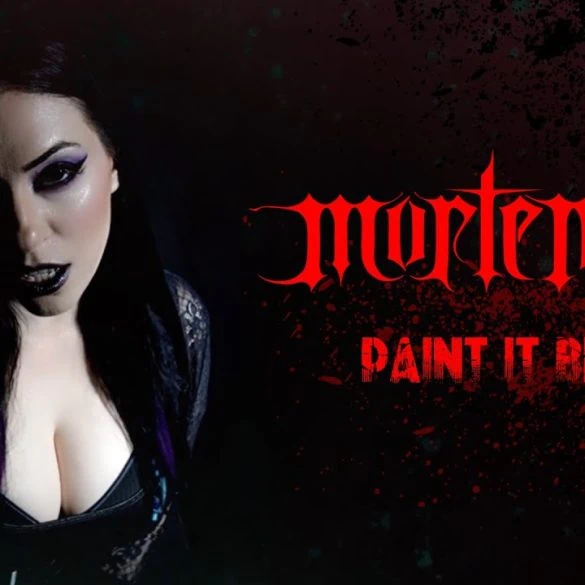 Mortemia et Kristin Starkey reprennent Paint it Black – Clip