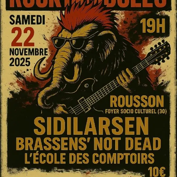 L'école des Comptoirs + Brassens' Not Dead + Sidilarsen aux Rocktambules (30) : notre galerie de photos