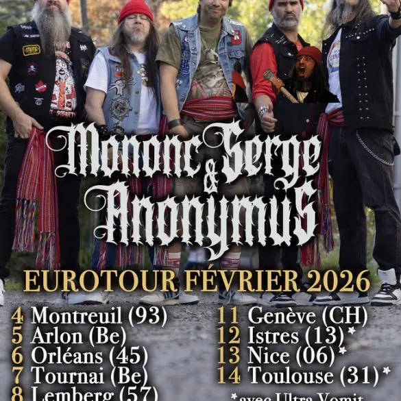 Mononc’ Serge et Anonymus : quand le métal québécois déferle en Europe