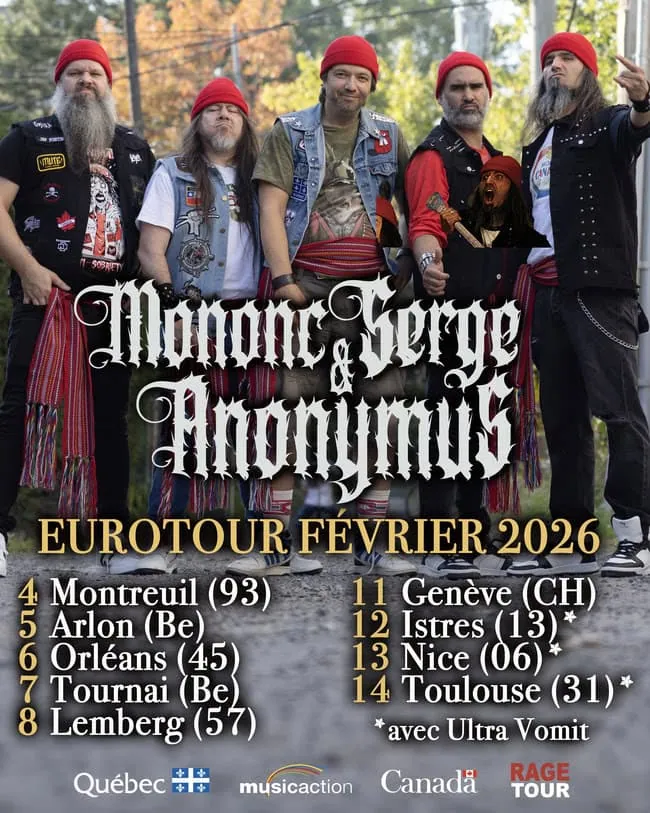 Mononc’ Serge et Anonymus : quand le métal québécois déferle en Europe