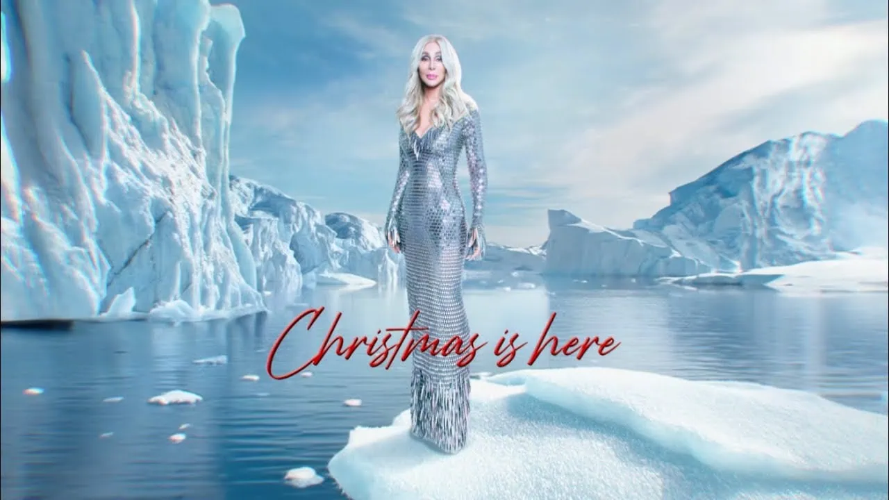 Cher Christmas Is Here : Official Lyric Video