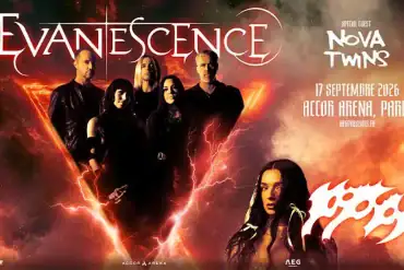 Evanescence annonce son grand retour à Paris avec un concert événement en 2026.