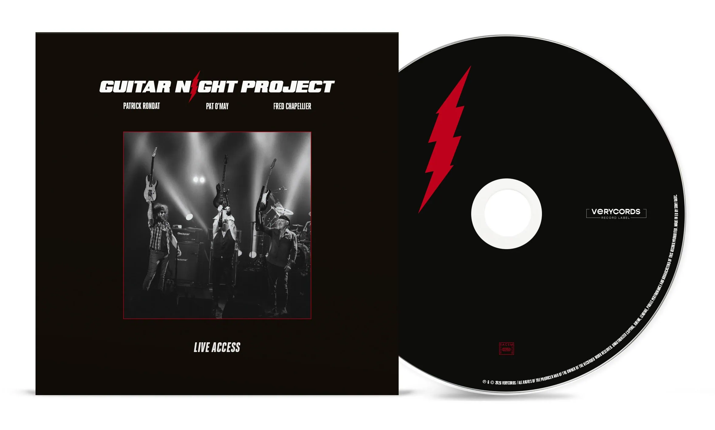 Guitar Night Project dévoile Break Out, premier single de l'album live 5 Guitar Night Project dévoile Break Out, premier single de l'album live