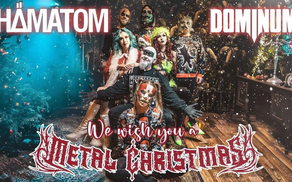 Hämatom dévoile We Wish You a Metal Christmas en collaboration avec Dominum