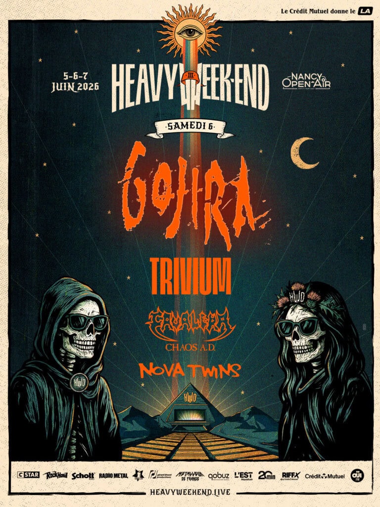 Heavy Week-end 2026 : Trois jours de pure folie metal à Nancy !